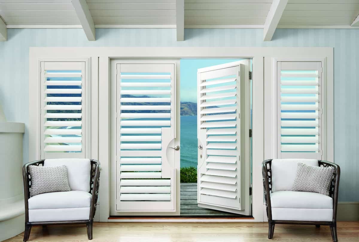 Palm Beach™ Polysatin™ Shutters, North County Blind Company Inc, near Encinitas, California (CA)